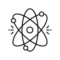 Solar System outline icon. EPS 10 file vector