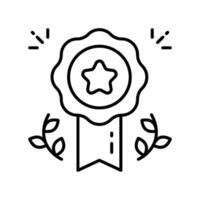 Badge. outline EPS 10 file vector