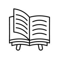 Quran kareem outline icon. EPS 10 file vector