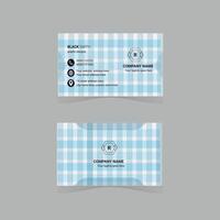 corporate business card for professional branding. vector