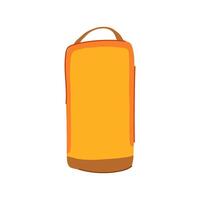 efficient packing cube cartoon illustration vector