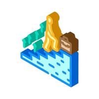 work experience interview job isometric icon illustration vector