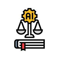 guidelines document color icon illustration vector