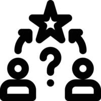 Competitor Analysis, Competitive Analysis, Competitor Outline Icon vector