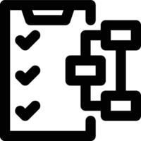 Dependency Management, Dependencies, Dependency Outline Icon vector