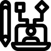 Ux Designer, Ux Design, User Experience Outline Icon vector