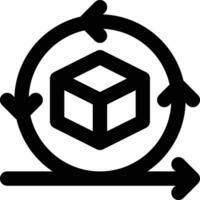 Agile, Development, Product Management Outline Icon vector