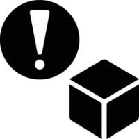 Disruption, Problem, Trouble Solid Glyph Icon vector
