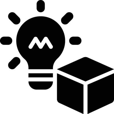 New Product, Product Concept, Product Idea Solid Glyph Icon