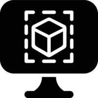 Mockups, Modeling, Product Mockup Solid Glyph Icon vector