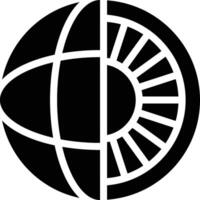 Mantle, Earth, Layer Solid Glyph Icon vector
