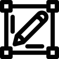 Typography, Typing, Science Outline Icon vector