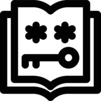 Cryptology, Cryptography, Codes Outline Icon vector