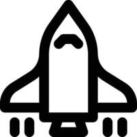Aeronautics, Astronautics, Science Outline Icon vector