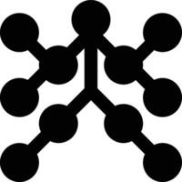 Taxonomy, Classification, Categorization Glyph Solid Icon vector