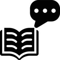 Semantics, Linguistics, Science Glyph Solid Icon vector
