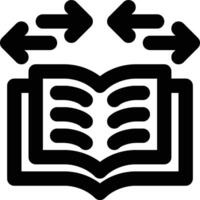 Knowledge Transfer, Education, Learning Outline Icon vector