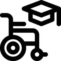 Learning Disability, Learning Disorder, Learning Difficulty Outline Icon vector