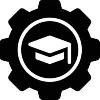 Engineering Education, Educational Engineering, Engineering Glyph Solid Icon vector