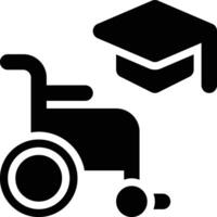 Learning Disability, Learning Disorder, Learning Difficulty Glyph Solid Icon vector