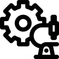 Biological Engineering, Bioengineering, Biology Outline Icon vector