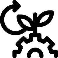Bioprocess Engineering, Biological Engineering, Biotechnology Outline Icon vector