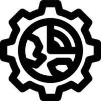 Geological Engineering, Geology, Engineering Outline Icon vector