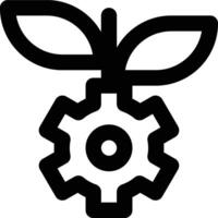 Green Engineering, Environmental Engineering, Biological Engineering Outline Icon vector