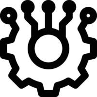 System Engineering, Application Engineering, System Outline Icon vector