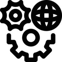 Climate Engineering, Geoengineering Outline Icon vector
