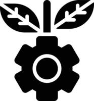 Green Engineering, Environmental Engineering, Biological Engineering Glyph Solid Icon vector