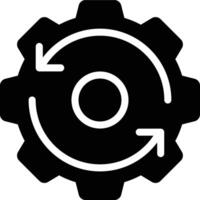 Operations Engineering, Engineering, Operations Glyph Solid Icon vector