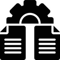 Information Engineering, Data Engineering, Engineering Glyph Solid Icon vector