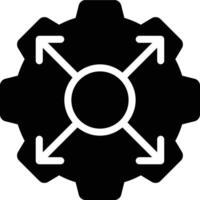 Overhead, Engineering, Engineering Overhead Glyph Solid Icon vector