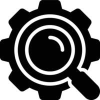 Exploratory Engineering, Explore, Exploration Glyph Solid Icon vector