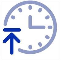 Time Upload and clock vector