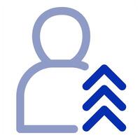 User and profile concept icon vector