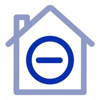 Home and house icon vector