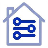 Home Equalizer and house vector