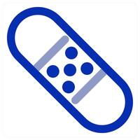 Bandage and medical vector