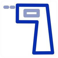 Digital Thermometer and temperature vector