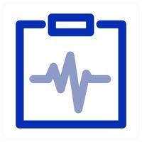 Heart Report and health vector