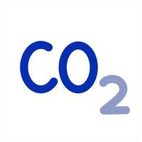 Co2 and carbon vector