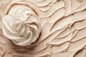 Trendy mocha mousse background. photo