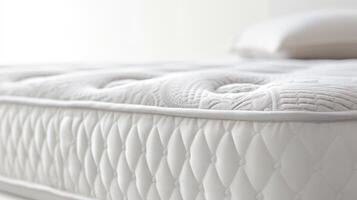 Premium Quality Mattress Detailing For Comfortable Sleep Experience. photo