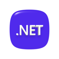 .Net framework 3d icon transparent background png
