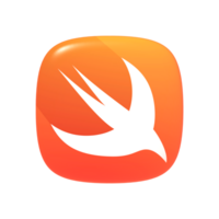 Swift programming language 3d icon transparent background png