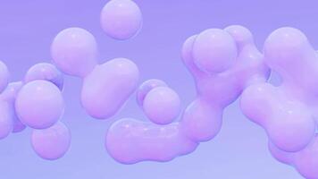 Clean Metaballs Loop Animated Background video