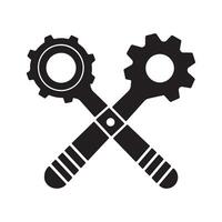 Abstract service tools Icon or Logo Design Template vector