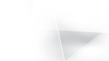Abstract white and gray color, modern design stripes background with geometric triangle shape and dot pattern, illus vector